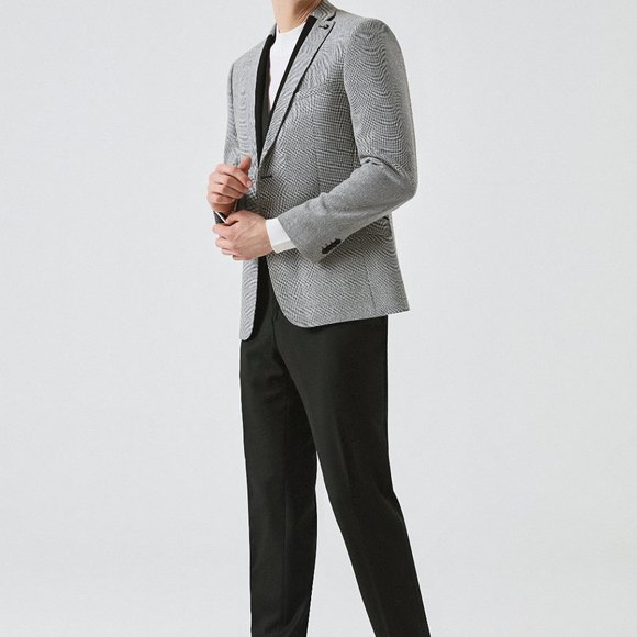 TWEEN Grey 3 Pcs Suit (Slim Fit) - Picture 3 of 5
